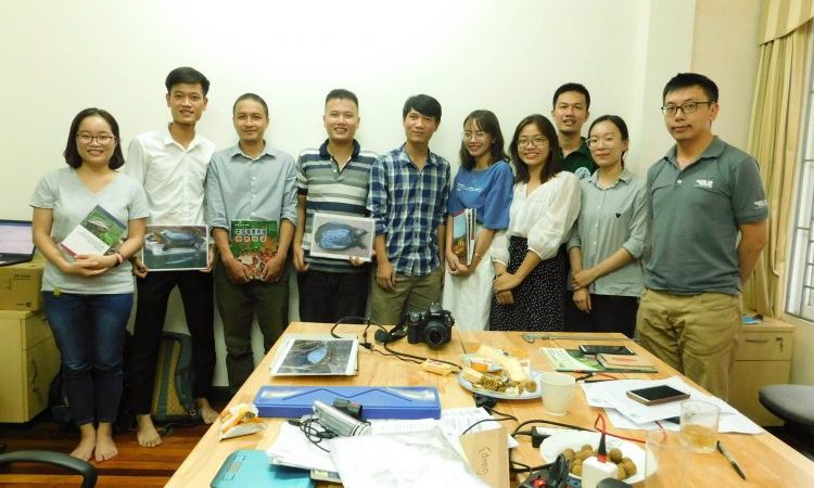  Training course on the research and conservation of tortoises and freshwater turtles in Vietnam