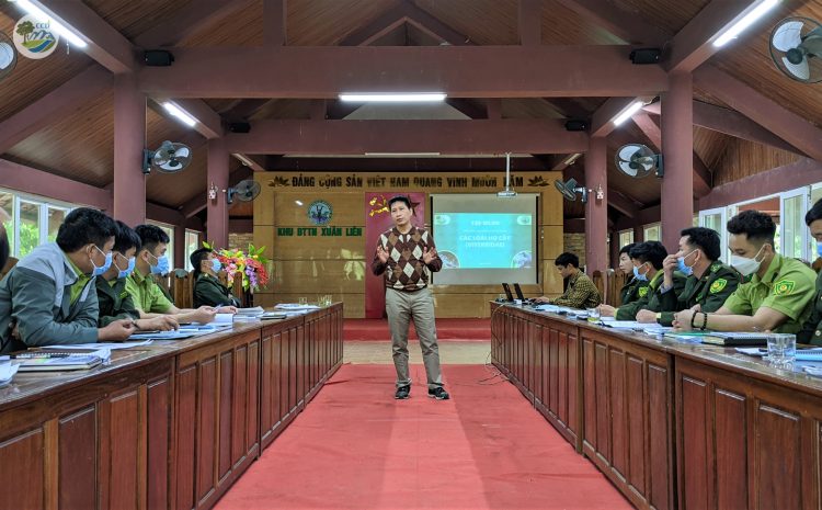  TRAINING ON STUDY AND CONSERVATION OF VIVERRIDAE IN XUAN LIEN NATURE RESERVE￼